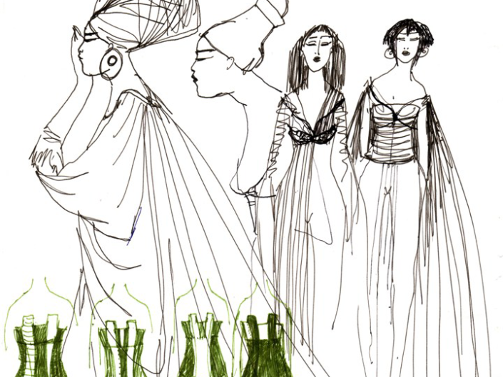 Anthony and Cleopatra / drawings