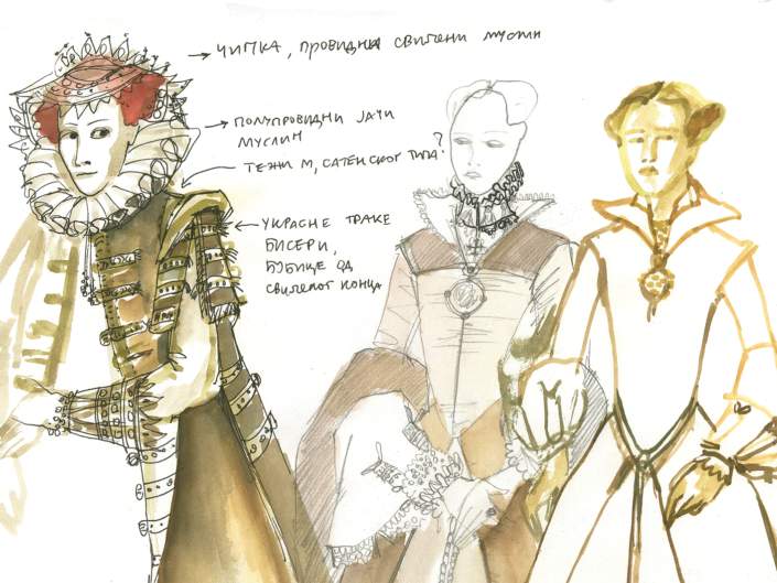 BURLESQUE ABOUT A GREEK / drawings